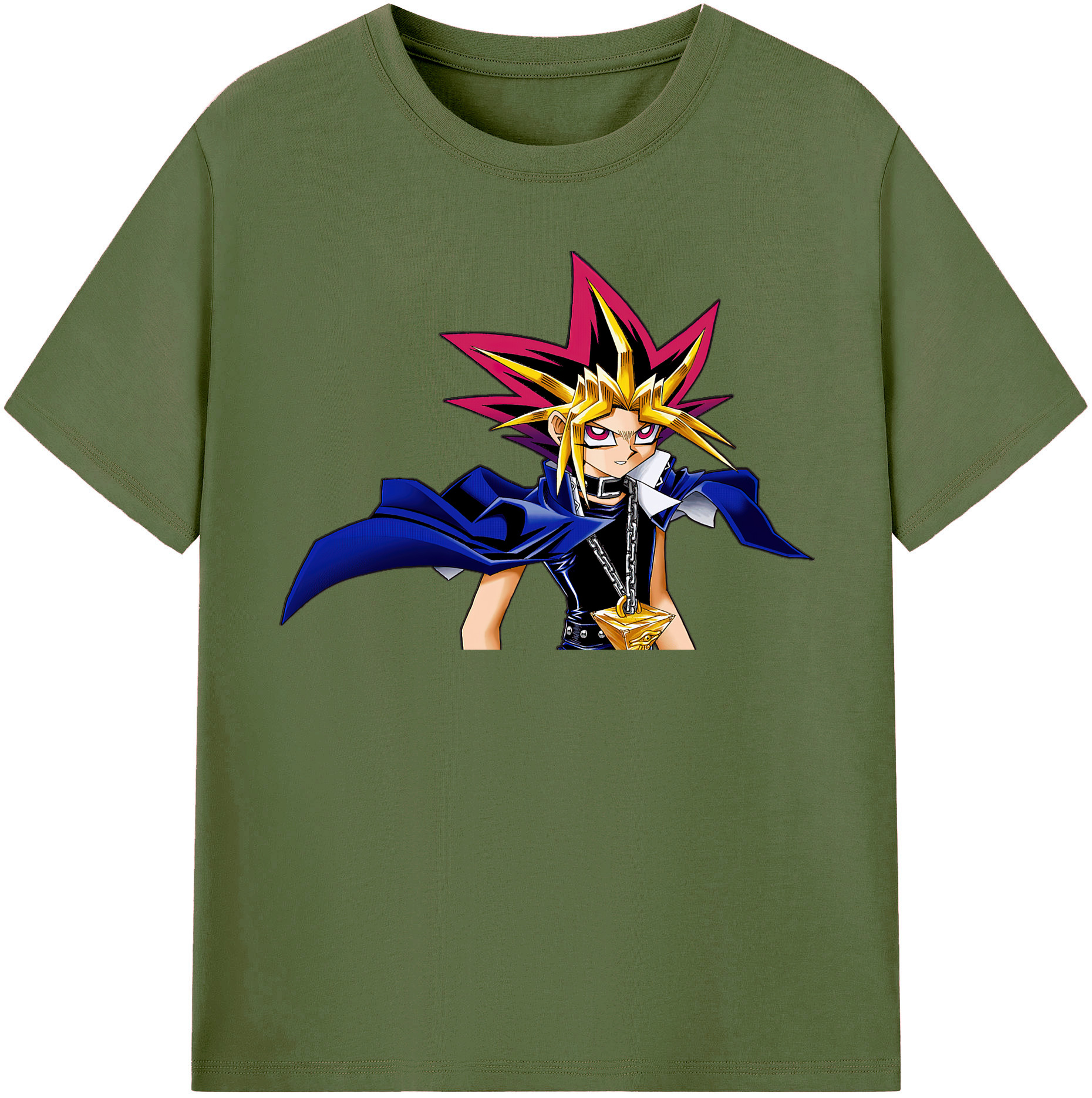 （画像用） 遊☆戯☆王 Yu-Gi-Oh! 綿100％半袖Tシャツ（フロントプリント）